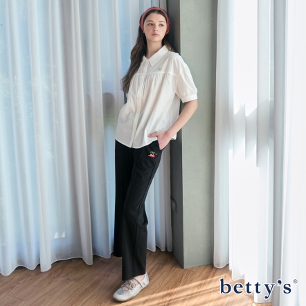 betty’s貝蒂思　立體車線素面長褲(共二色)