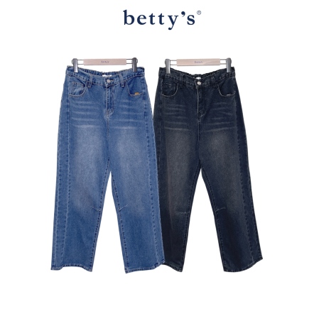 betty’s貝蒂思　帥氣雙車線牛仔褲(共二色)				