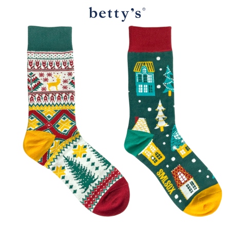 betty’s貝蒂思　聖誕節慶風格長襪(一雙)				