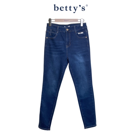 betty’s貝蒂思　超彈力顯瘦直筒牛仔褲(藍)