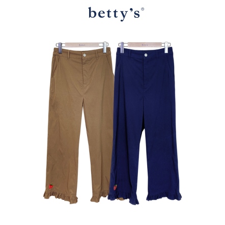 betty’s貝蒂思　素面直筒休閒褲(共二色)