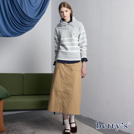 betty’s貝蒂思　俏麗彈性A字長裙(共二色)				