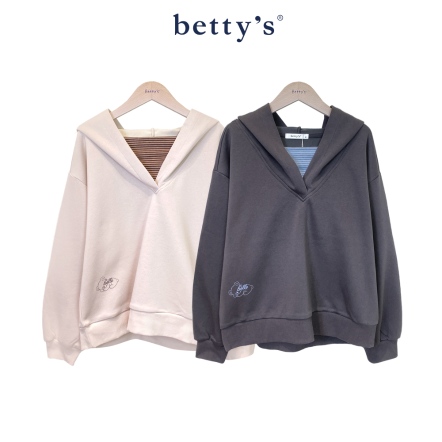 betty’s貝蒂思　可愛bettys熊印花連帽T-shirt(共二色)