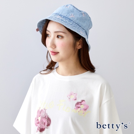 betty’s貝蒂思 可愛蝴蝶結漁夫帽(共二色)　				
