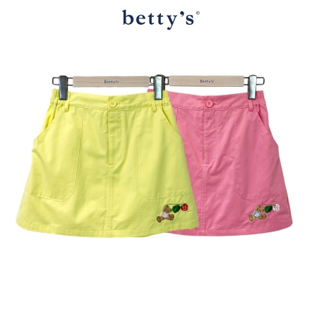 betty’s貝蒂思　俏麗刺繡A字短裙(共二色)				