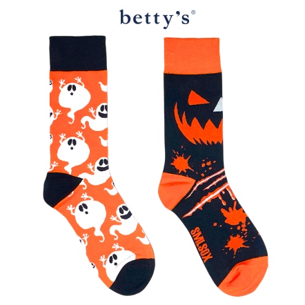 betty’s貝蒂思　高統南瓜精靈襪(一雙)				